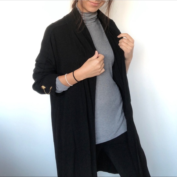 LIKE NEW Yeohlee New York oversized black jacketeë - Picture 1 of 12